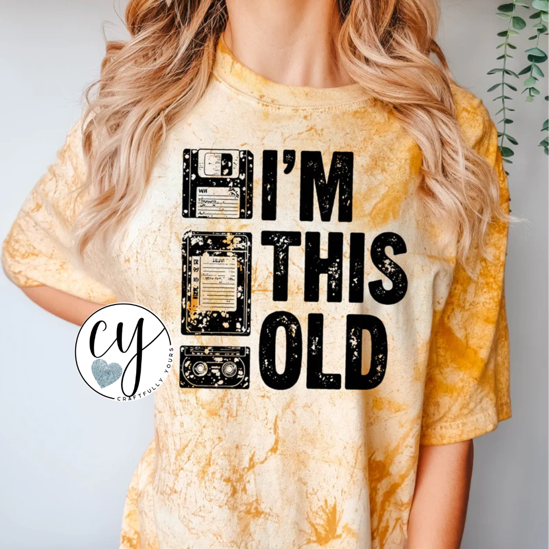I'm This Old Vintage Tee