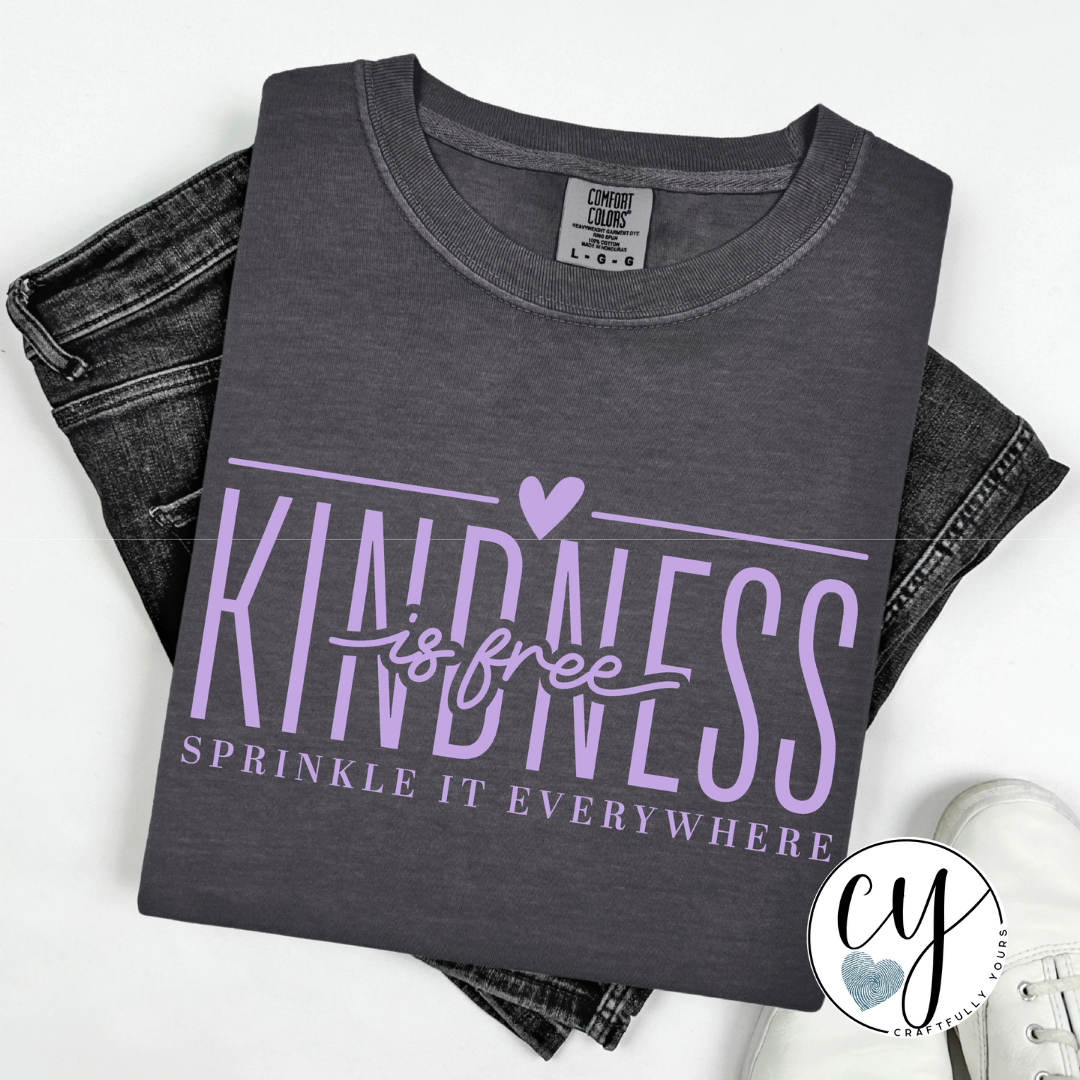 Kindness is Free Motivational Tee