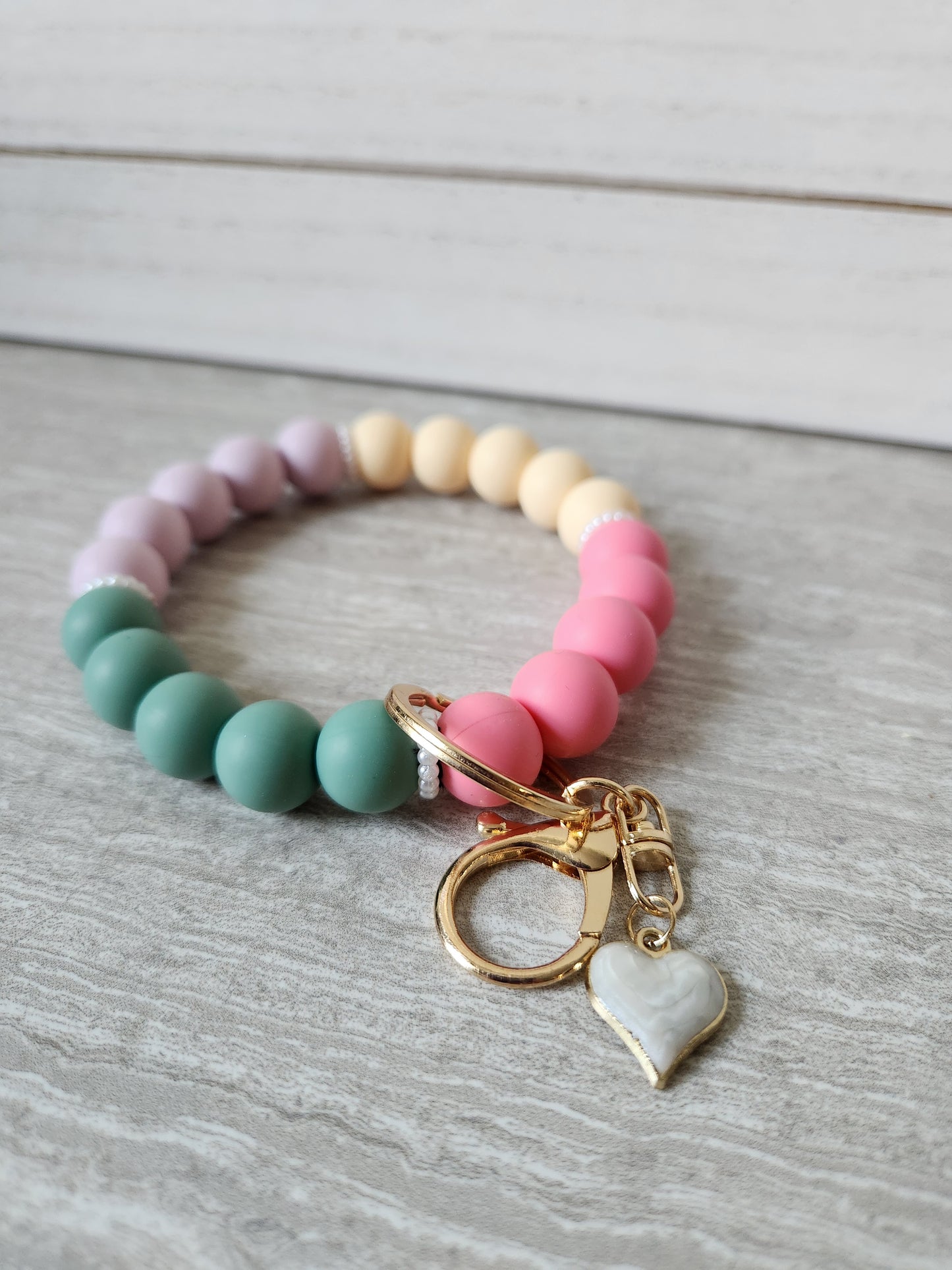 Pastel Peace Wristlet – For the Mama Who Does It All