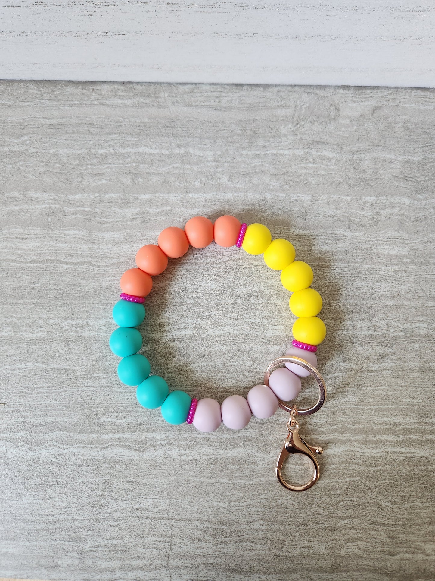 Bright & Bold Mama Wristlet Keychain - For the Loud & Lovely Mama