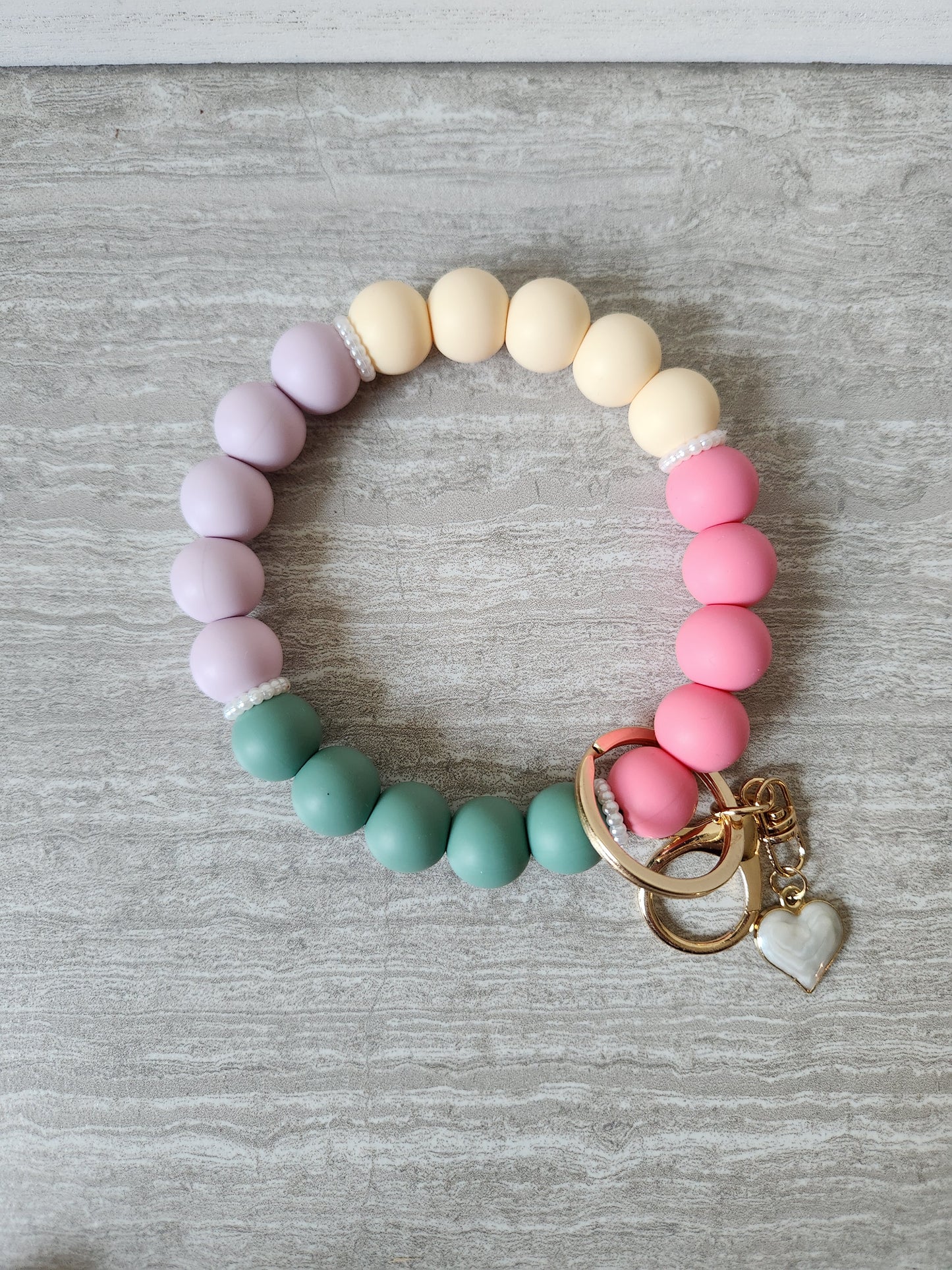 Pastel Peace Wristlet – For the Mama Who Does It All