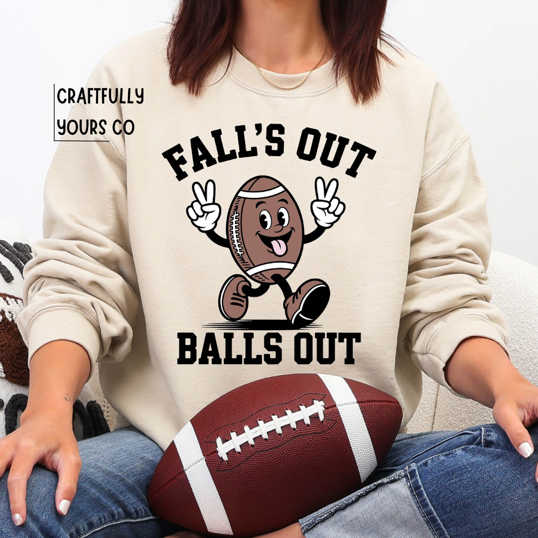 Fall's Out Balls Out Football