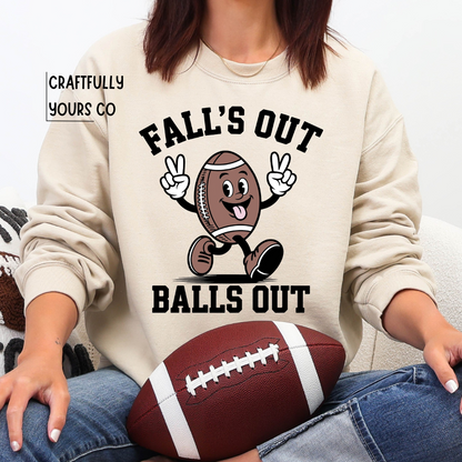 Fall's Out Balls Out Football