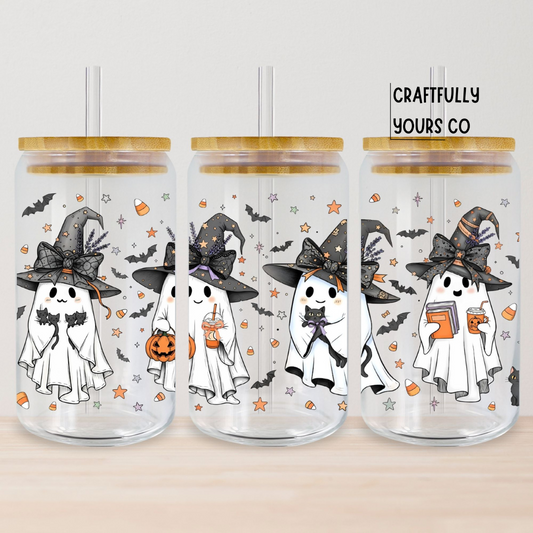 Witchy Ghost Friends 16 oz Tumbler