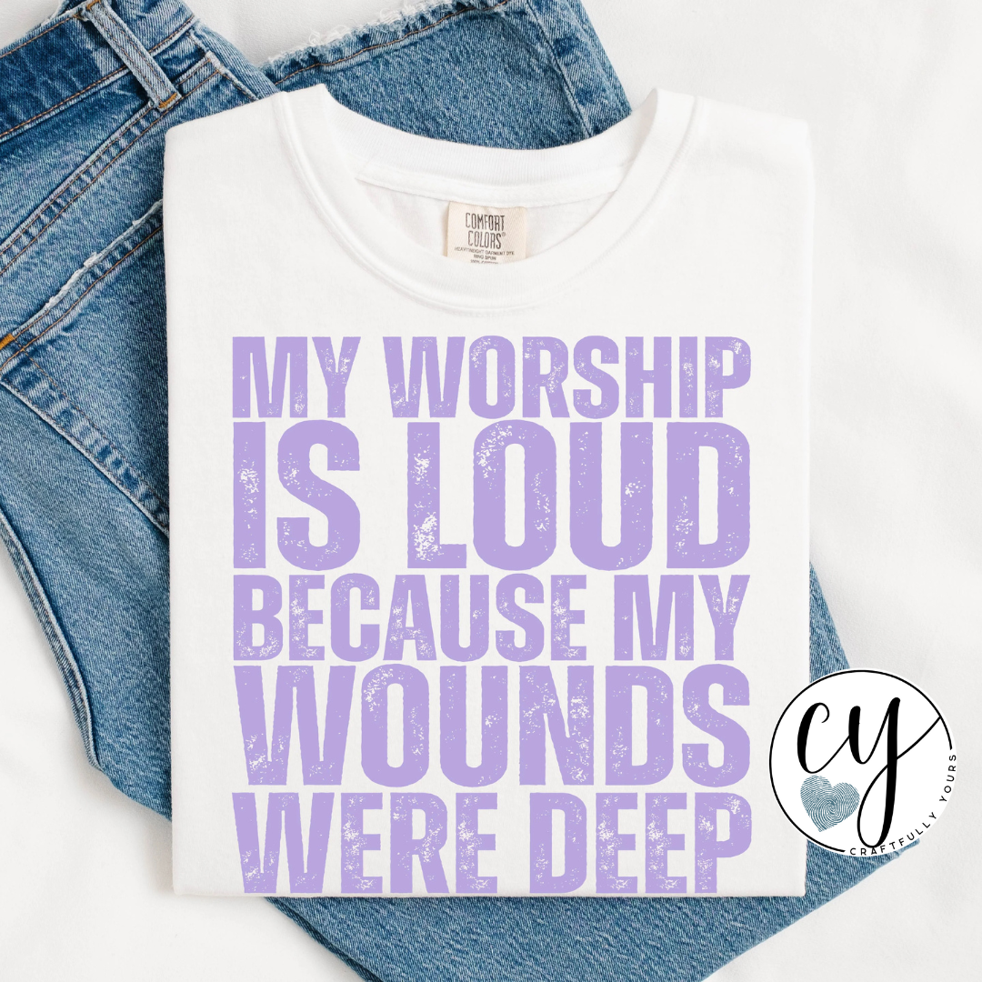 My Worship is Loud Tee