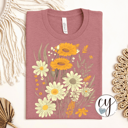 Summer in Bloom • Oversized Summer Yellows