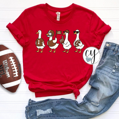 Football Team Geese Tee