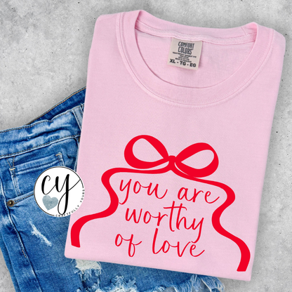 Worthy of Love Bow Model