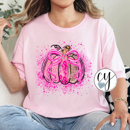 Breast Cancer Pumpkin