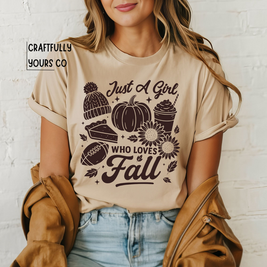 Just A Girl Who Loves Fall Things
