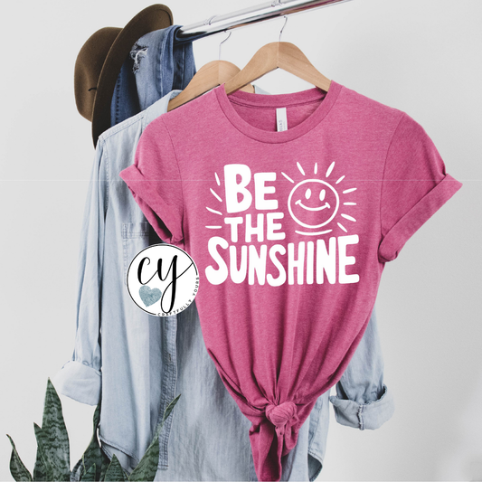 Be the Sunshine SunFace Tee