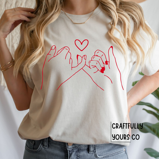 Best Friend Pinky Promise Tee
