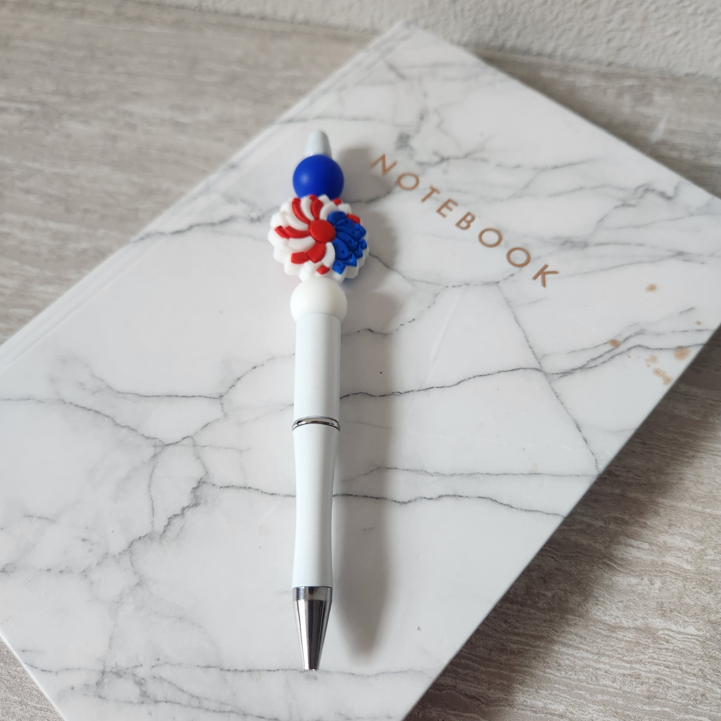 RTS | Red White & Blue Sunflower Pen
