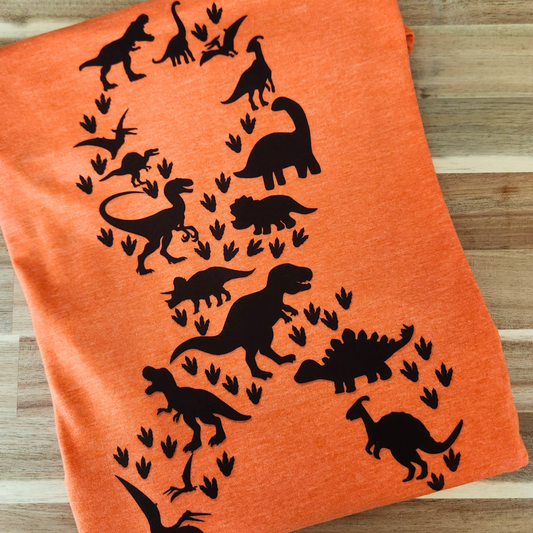 🦕 Jackson Ribbon Awareness Tee – Dinosaurs for a Cause
