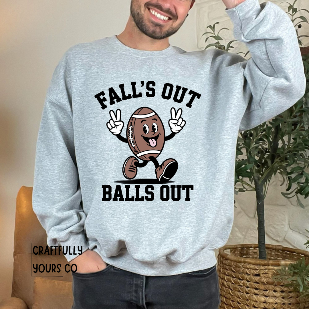 Fall's Out Balls Out Football