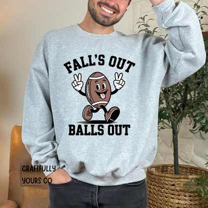 Fall's Out Balls Out Football