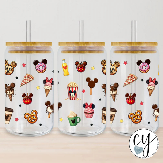 Mick E Snacks and Coffee Character Tumbler