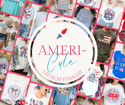 Red, White & Bluey | Patriotic Bingo & Bluey Tee (Kids + Adults!)